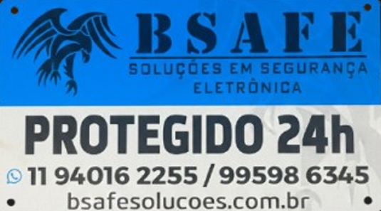 Placa Dissuasória Bsafe